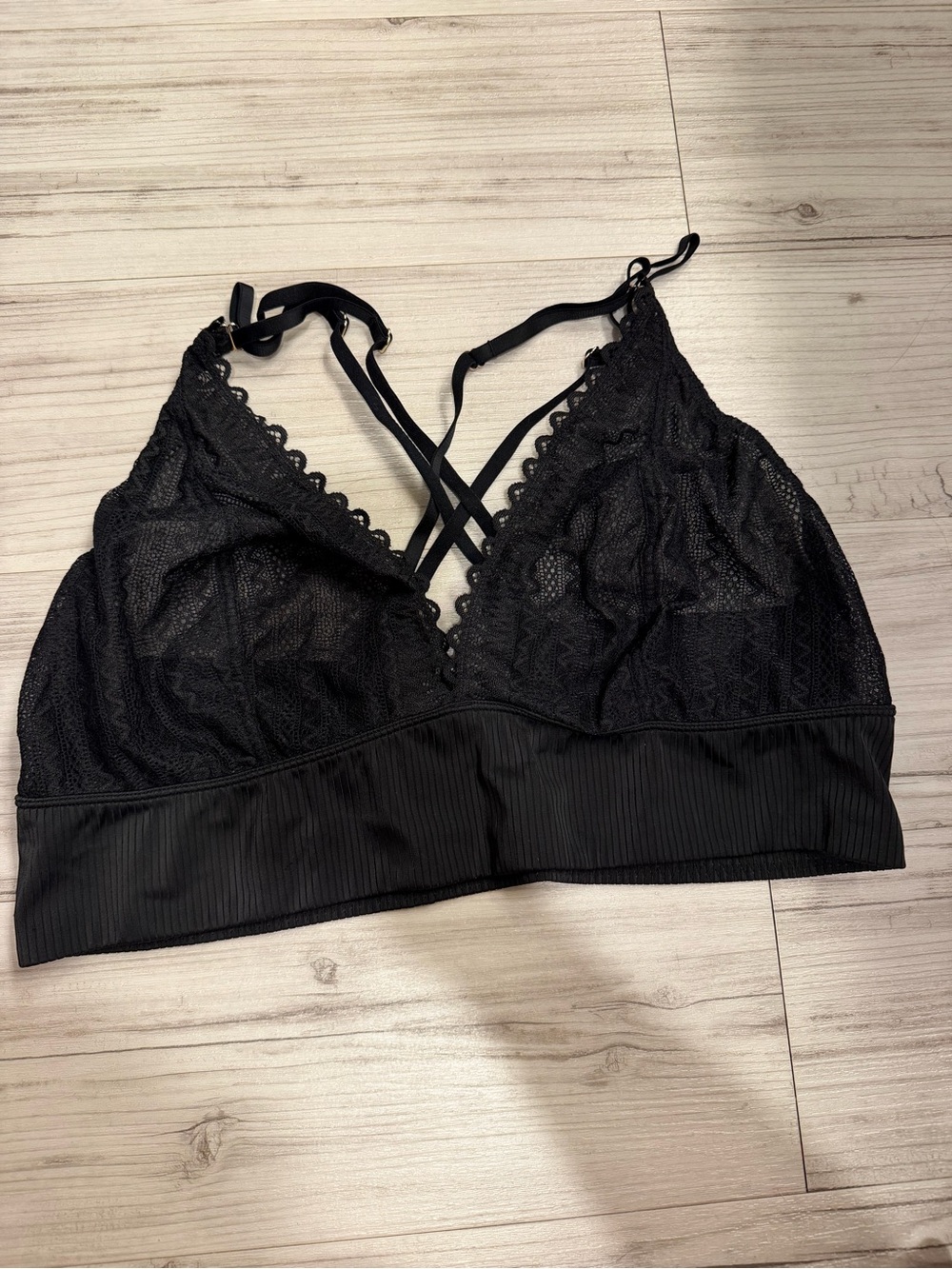 Arula Lace Bralette, black size B